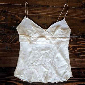 J. Crew | White Spaghetti Strap Tank